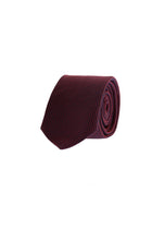 Koyu Kırmızı Desenli Kravat