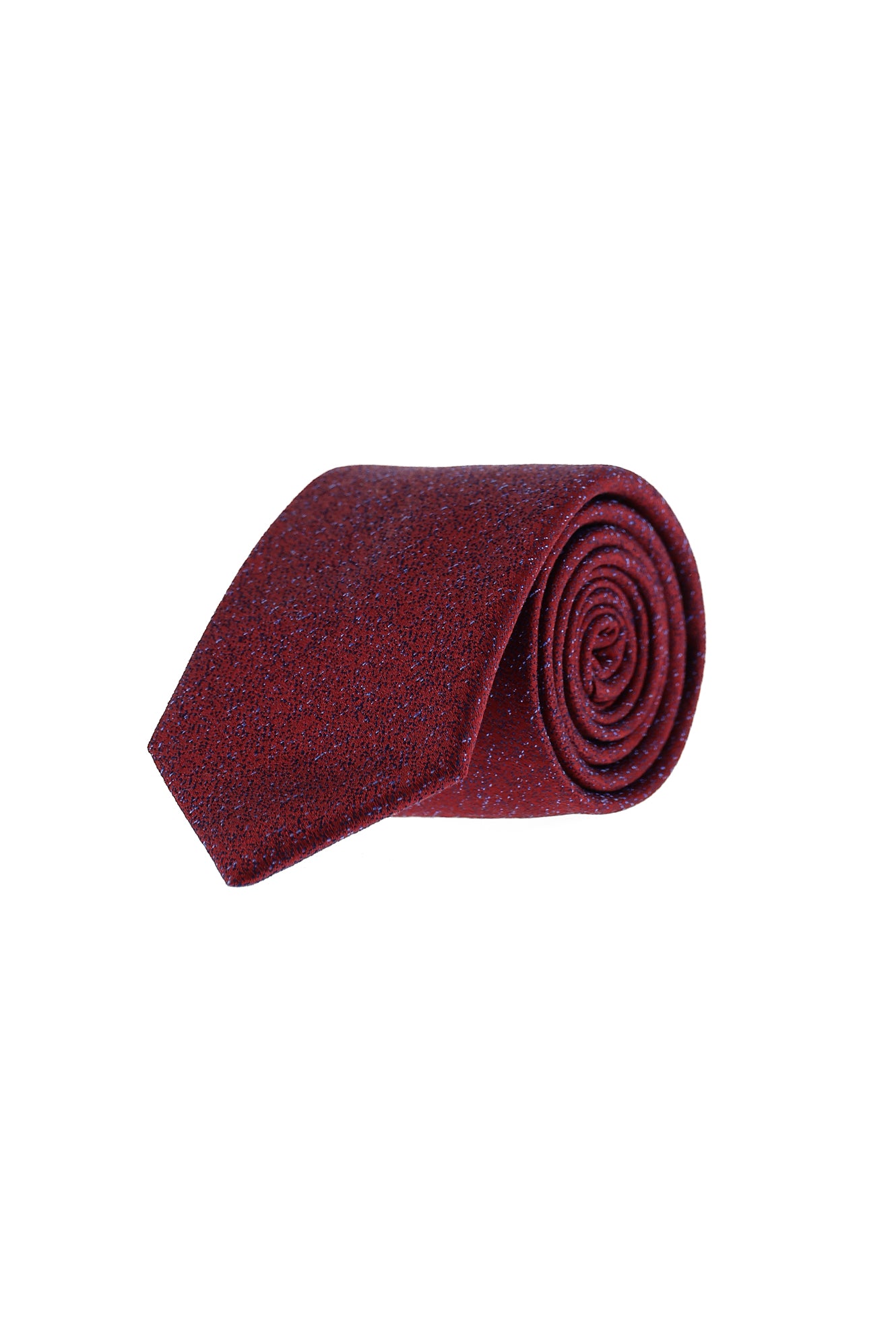Koyu Kırmızı Desenli Kravat