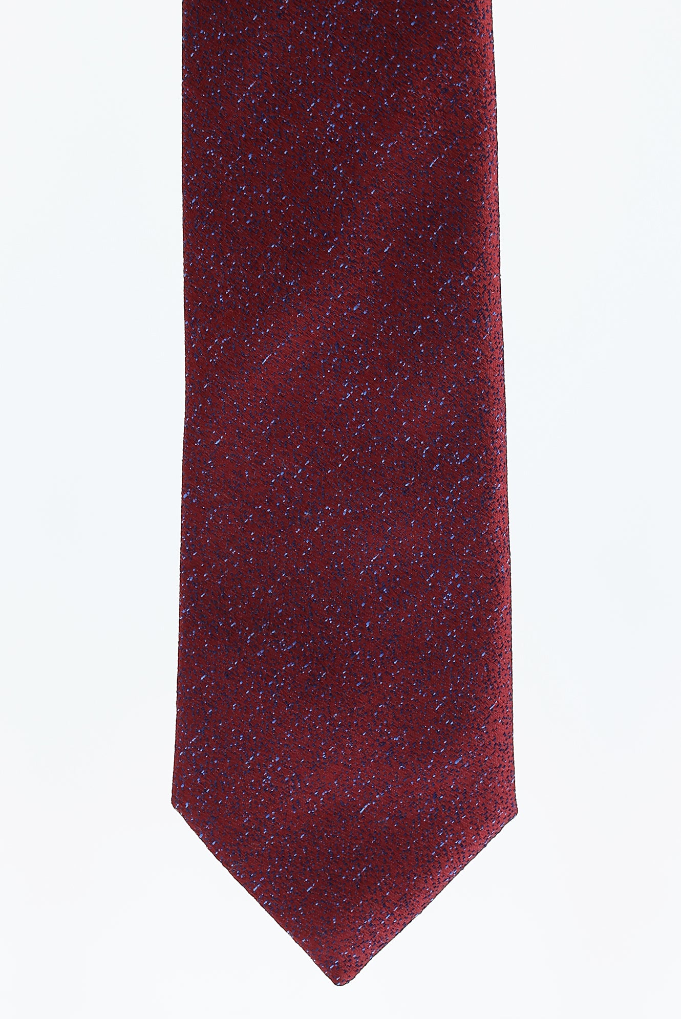Koyu Kırmızı Desenli Kravat