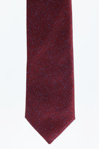 Koyu Kırmızı Desenli Kravat