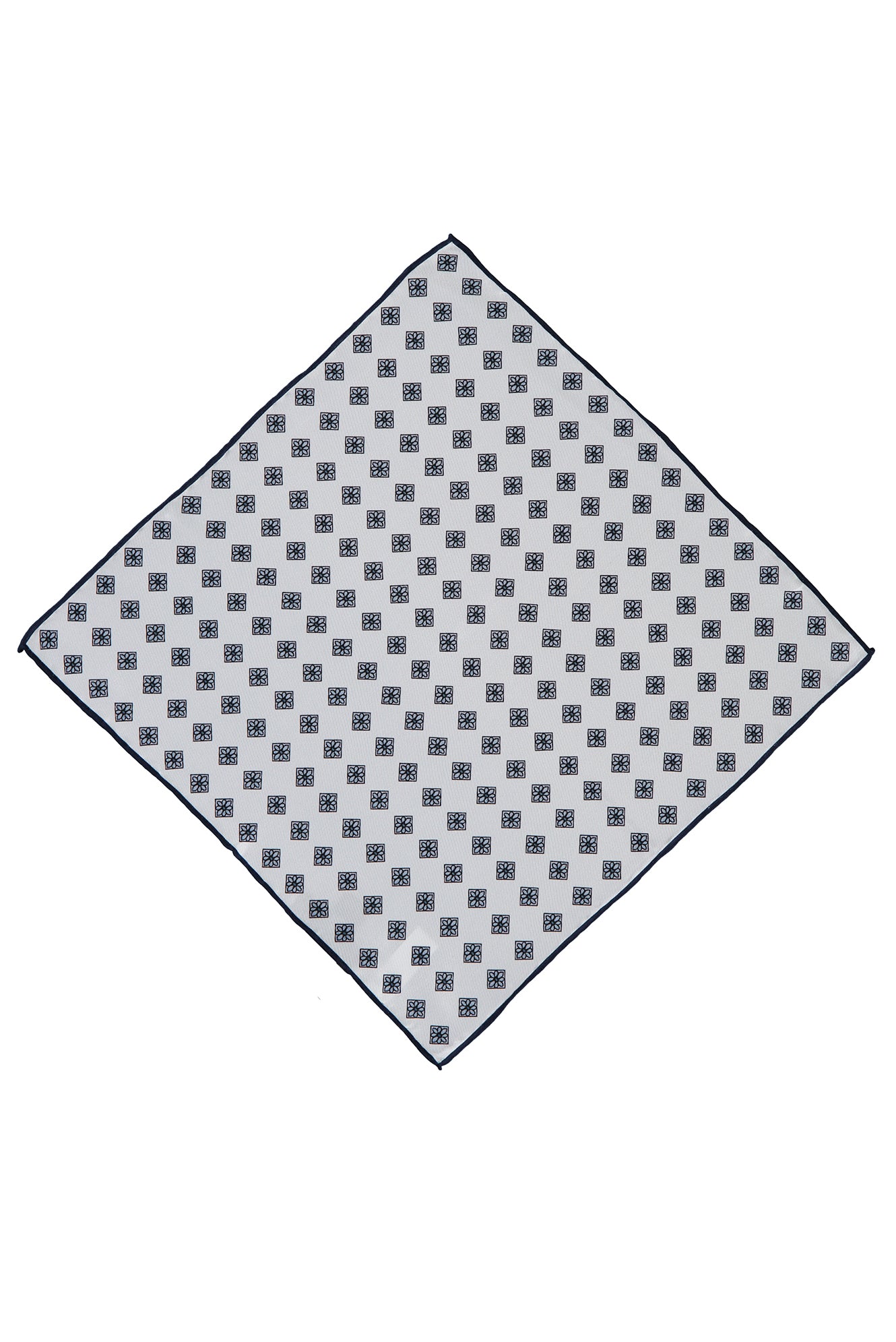 Beyaz Desenli Mendil