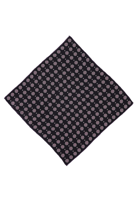 Açık Mor Desenli Mendil