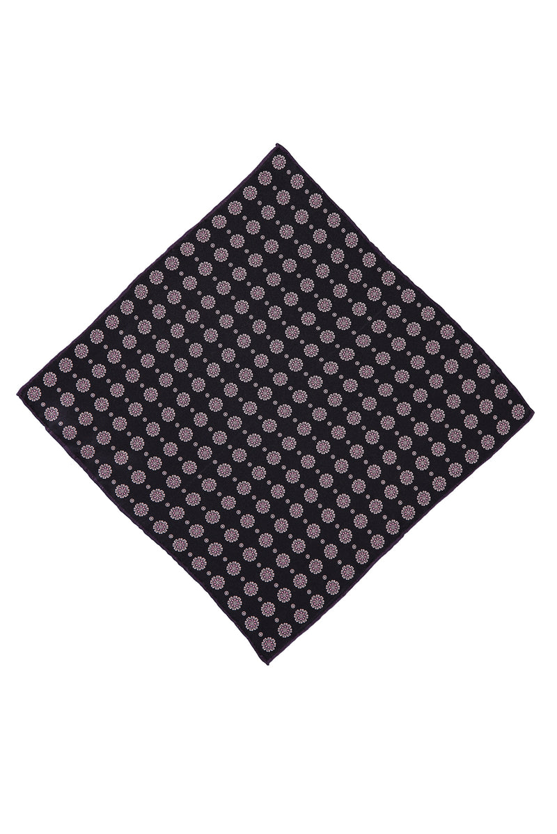 Açık Mor Desenli Mendil