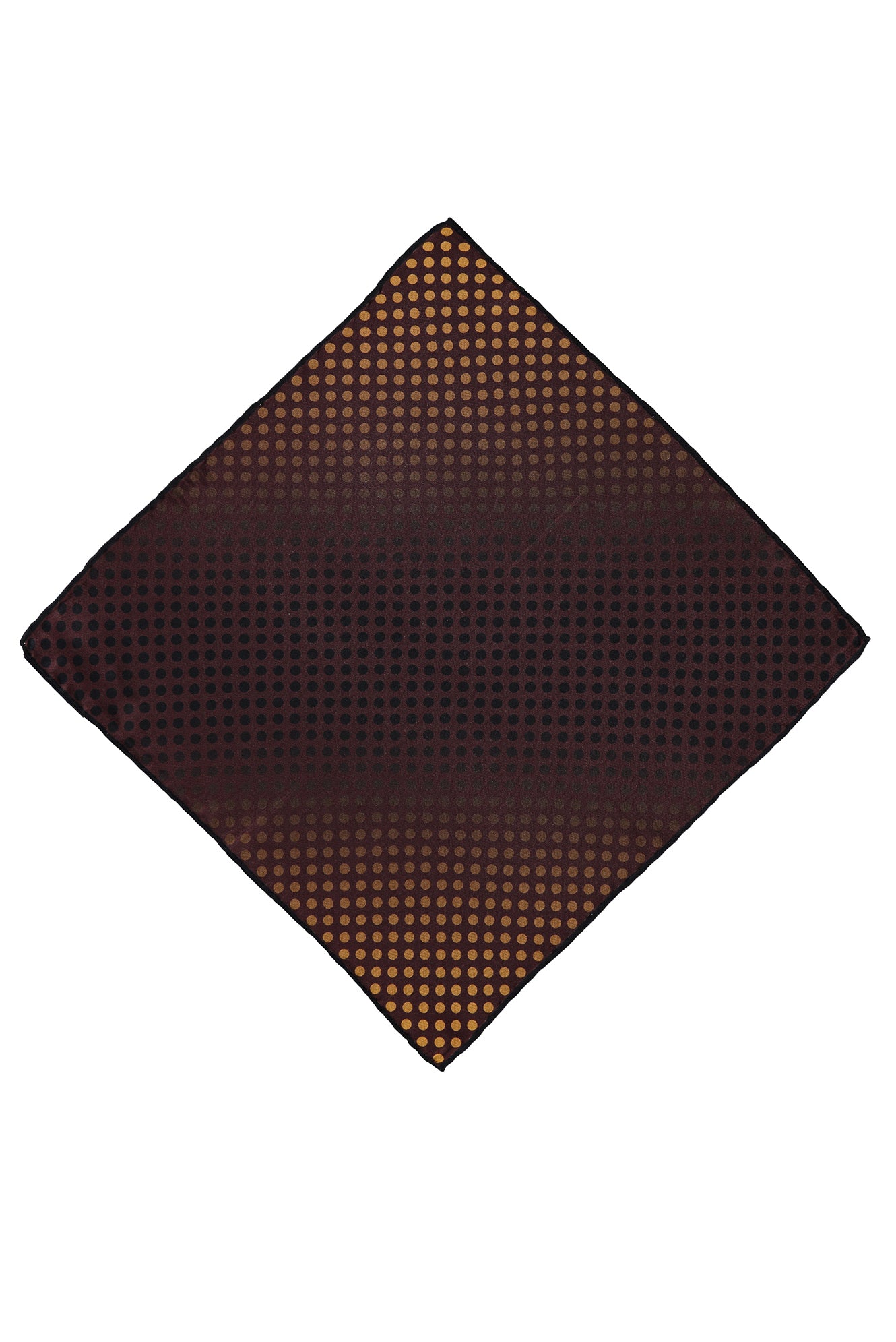 Koyu Bordo Desenli Mendil