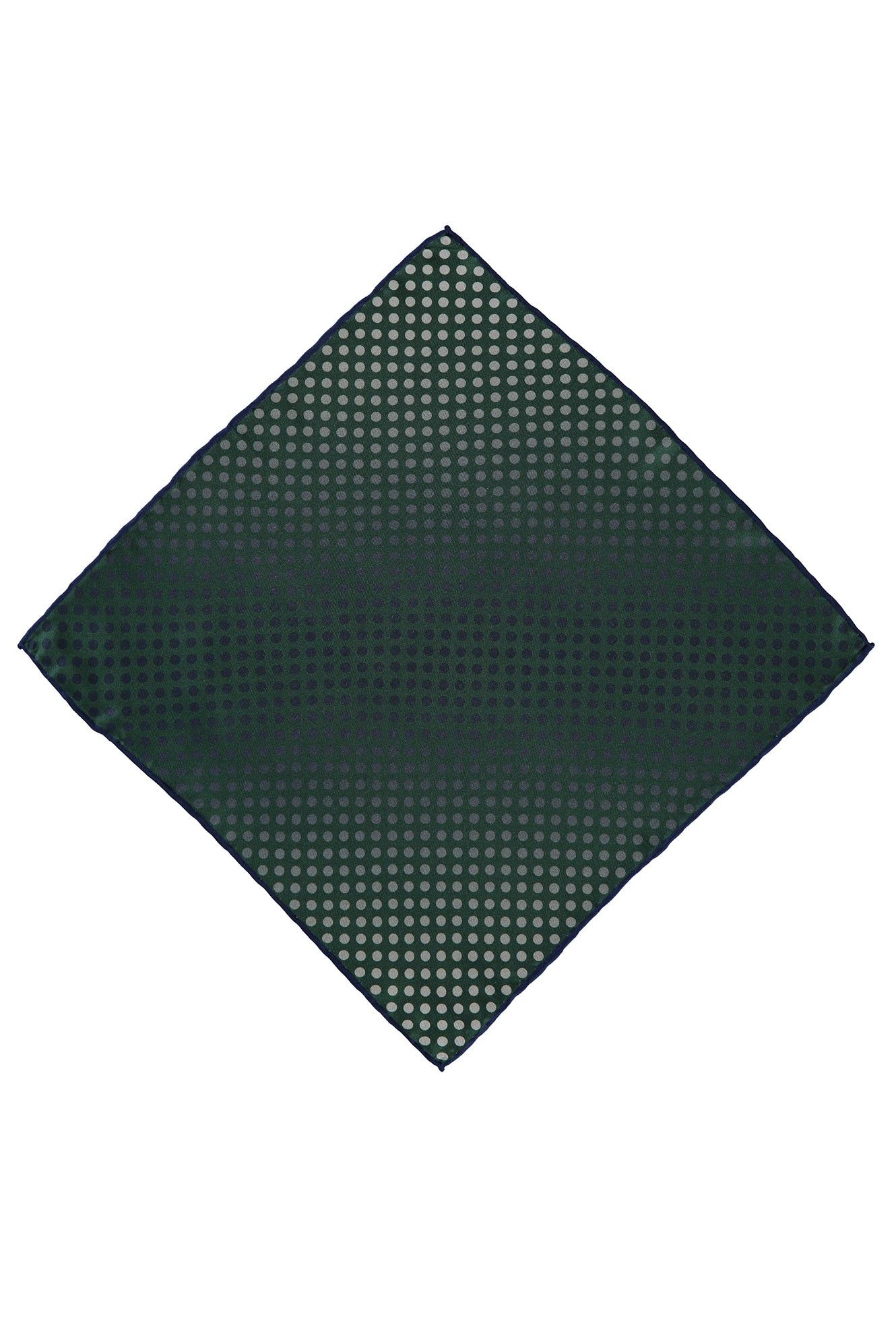 Koyu Yeşil Desenli Mendil