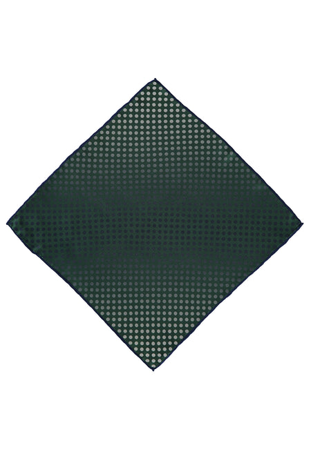 Koyu Yeşil Desenli Mendil