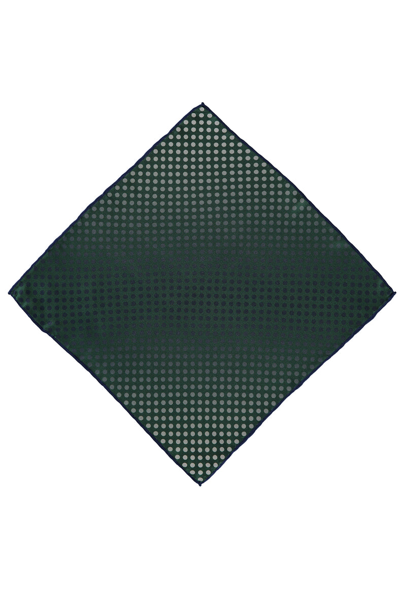 Koyu Yeşil Desenli Mendil