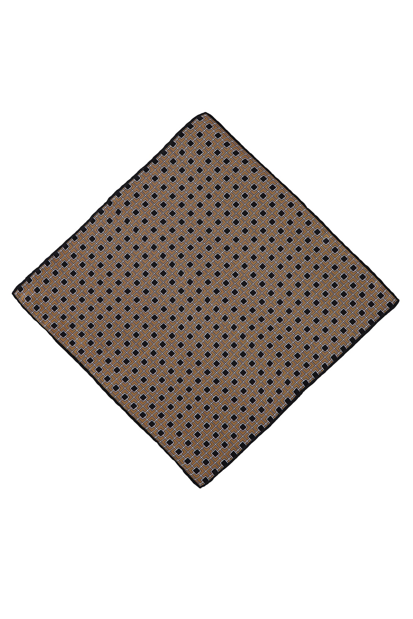 Koyu Sarı Desenli Mendil