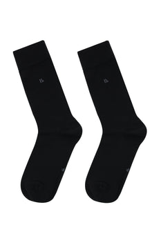 Siyah 2'li Bambu Çorap Seti