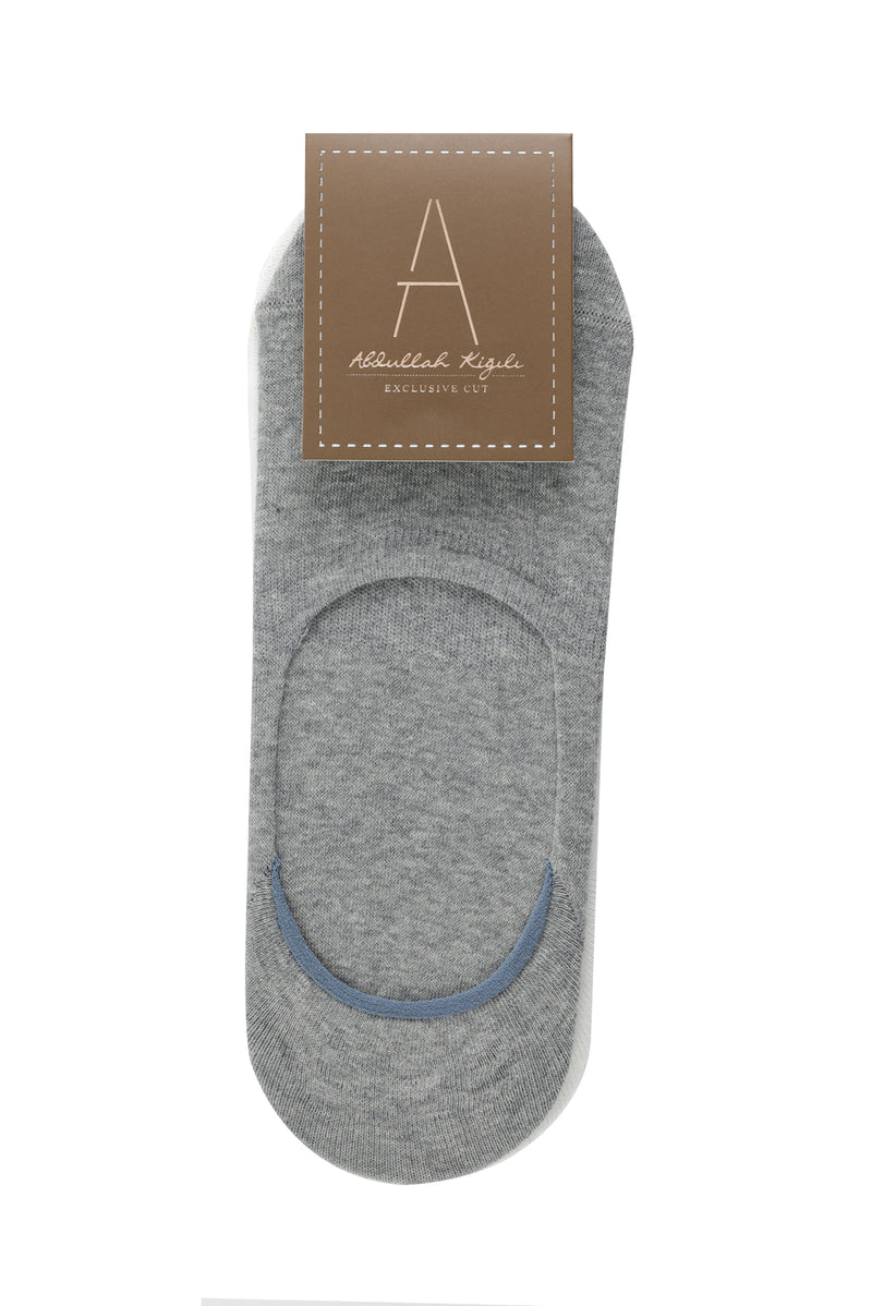 Beyaz 2'li Loafer Pamuklu Çorap Seti