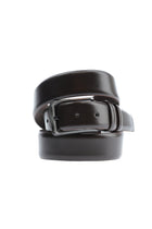 Koyu Kahve Klasik Deri Kemer