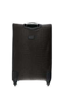 Orta Kahve Küçük-Kabin Boy Valiz