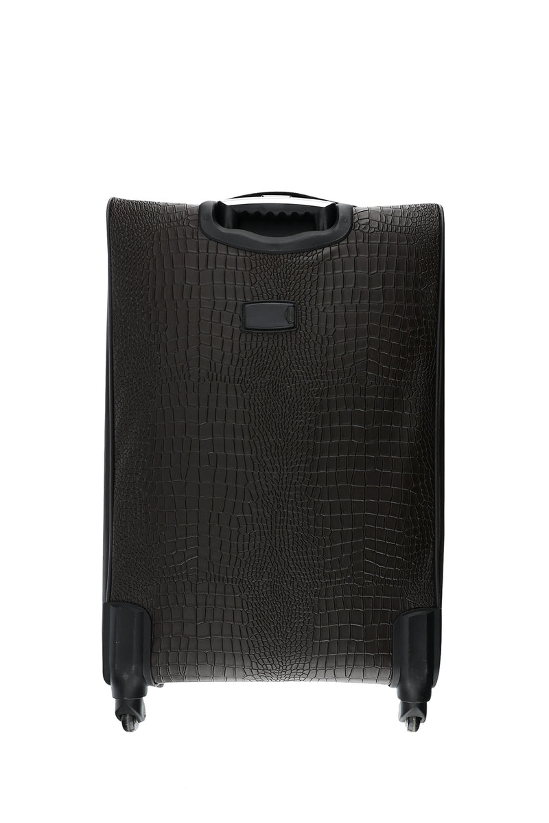 Orta Kahve Küçük-Kabin Boy Valiz