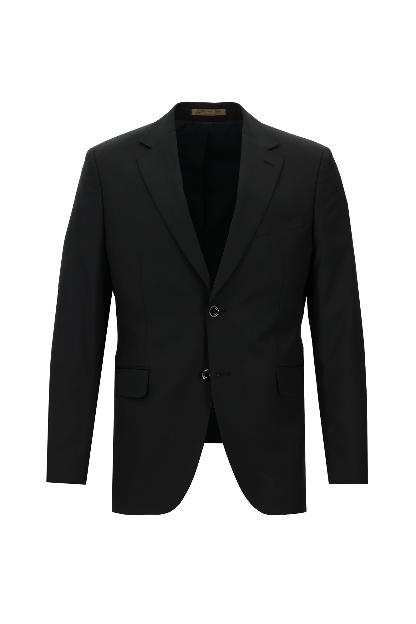 Siyah Regular Fit Klasik Yün Takım Elbise