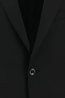 Siyah Regular Fit Klasik Yün Takım Elbise