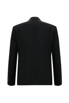 Siyah Slim Fit Dar Kesim Kombinli Yelekli Takım Elbise