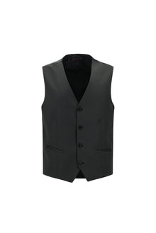 Siyah 6 Drop Regular Fit Standart Kesim Kombinli Yelekli Tak?m Elbise-Abdullah Ki??l?