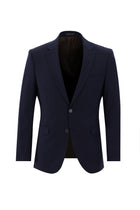 Orta Lacivert 7 Drop Slim Fit Dar Kesim Yünlü Tak?m Elbise-Abdullah Ki??l?