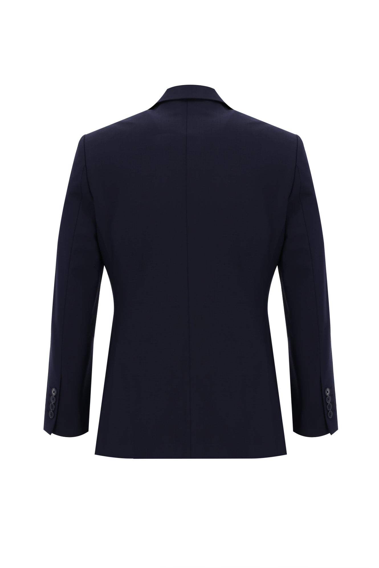 Orta Lacivert 7 Drop Slim Fit Dar Kesim Yünlü Tak?m Elbise-Abdullah Ki??l?