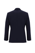 Orta Lacivert 7 Drop Slim Fit Dar Kesim Yünlü Tak?m Elbise-Abdullah Ki??l?