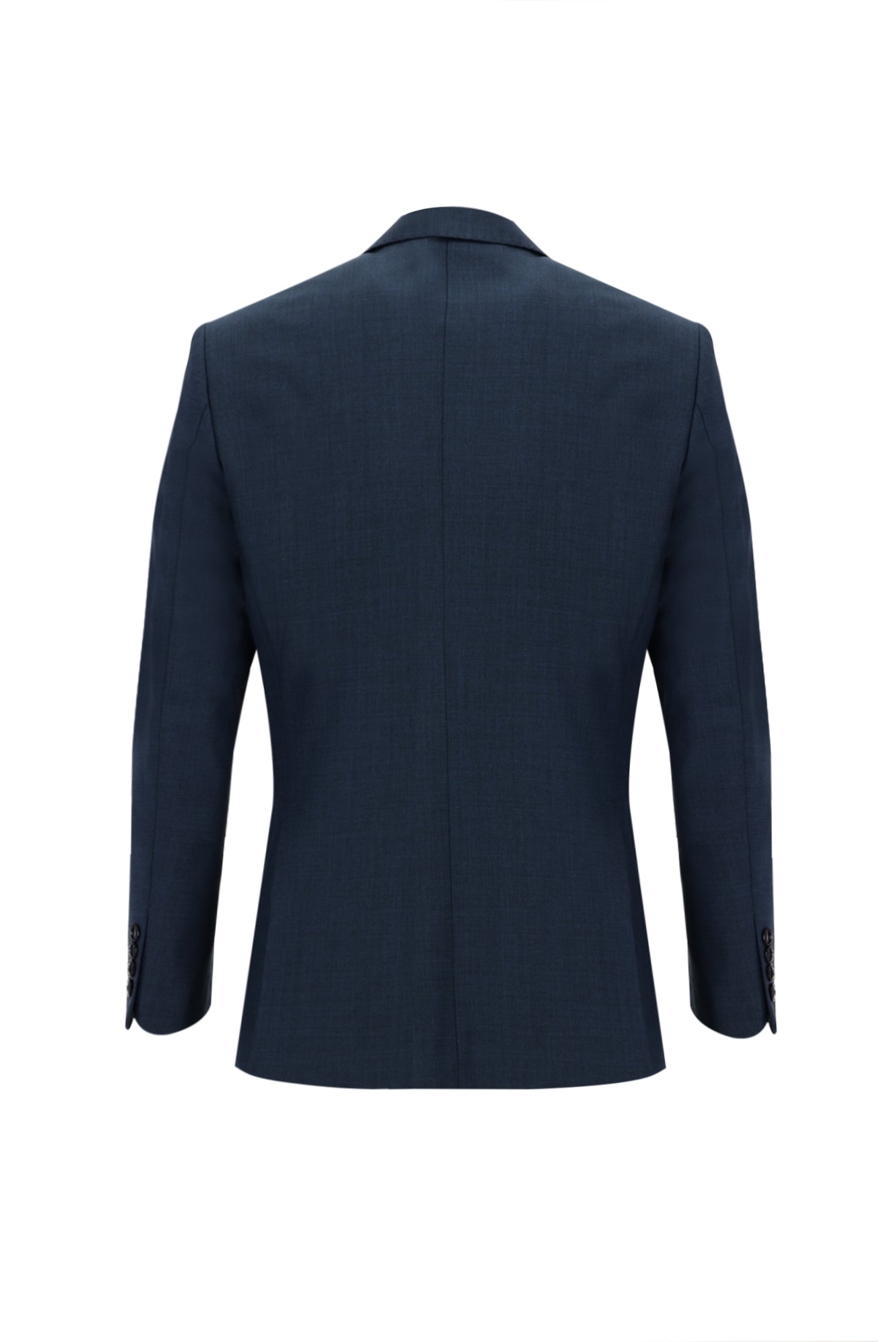 Petrol Yeşili Slim Fit Dar Kesim Yünlü Klasik Takım Elbise