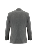 Açık Gri Slim Fit Dar Kesim Yünlü Klasik Takım Elbise