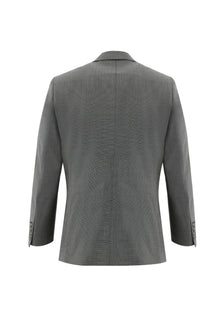 Açık Gri Slim Fit Dar Kesim Yünlü Klasik Takım Elbise