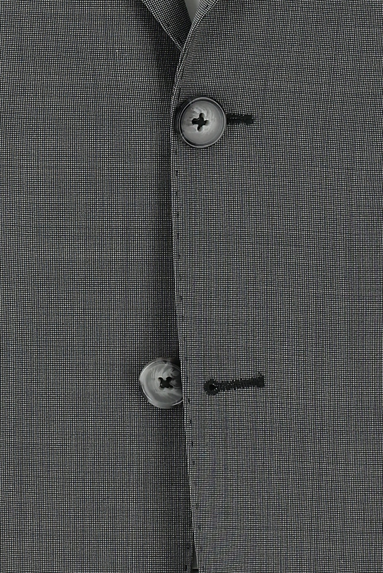 Açık Gri Slim Fit Dar Kesim Yünlü Klasik Takım Elbise