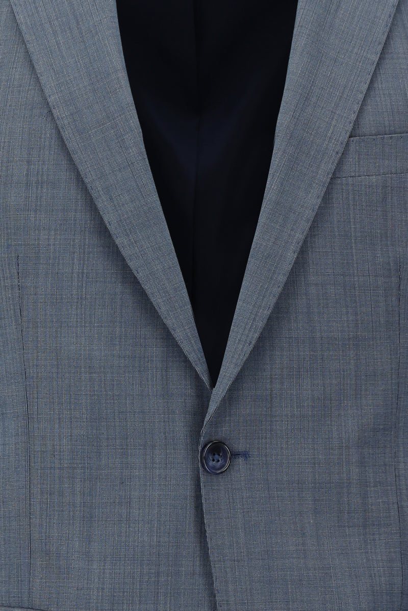 Mavi 7 Drop Slim Fit Dar Kesim Yünlü Tak?m Elbise-Abdullah Ki??l?