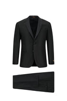 Siyah Slim Fit Dar Kesim Şal Yaka Smokin & Damatlık