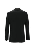 Siyah Slim Fit Dar Kesim Şal Yaka Smokin & Damatlık