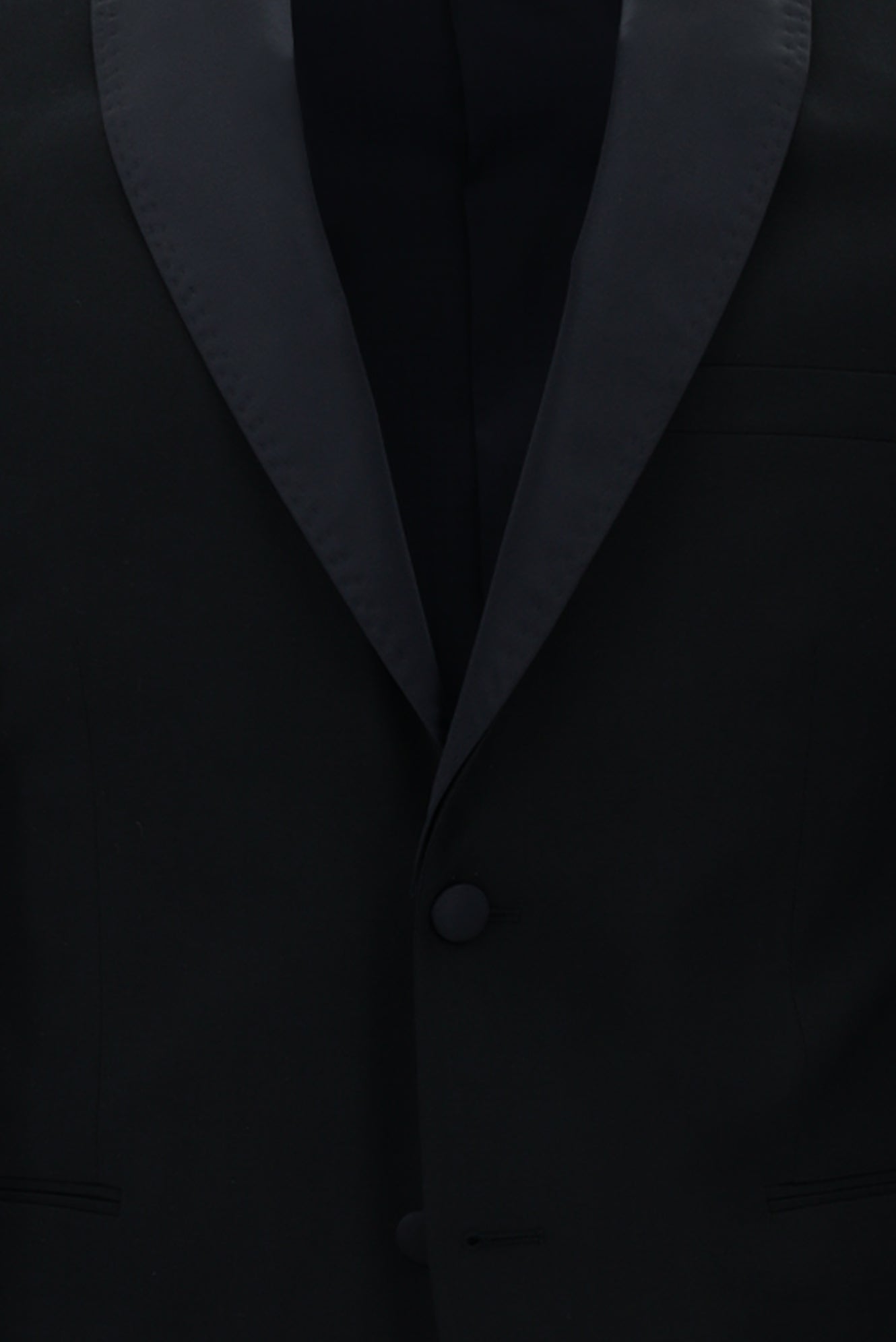Koyu Lacivert Slim Fit Dar Kesim Şal Yaka Smokin & Damatlık