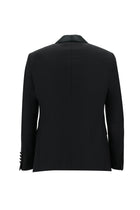 Siyah Slim Fit Dar Kesim Şal Yaka Smokin & Damatlık