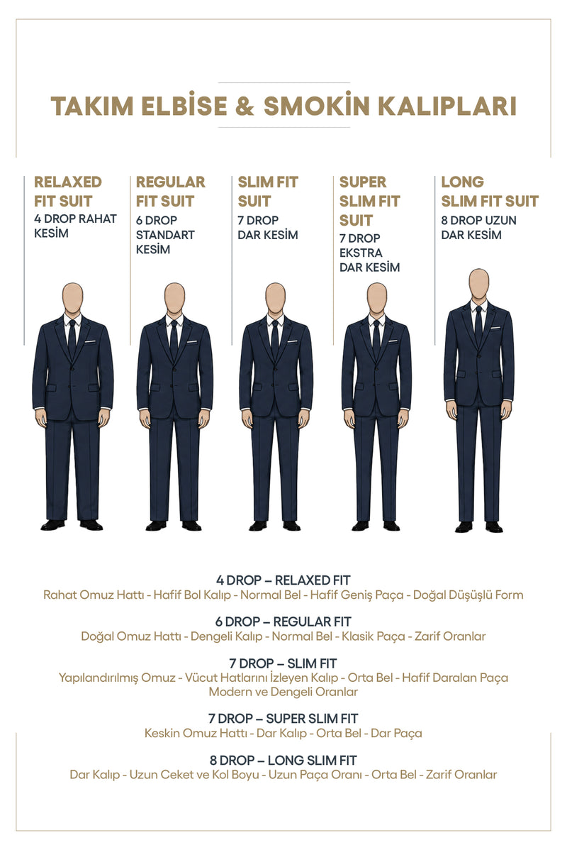 Siyah 7 Drop Slim Fit Dar Kesim Şal Yaka Smokin & Damatlık