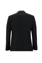 Siyah Slim Fit Dar Kesim Şal Yaka Smokin & Damatlık