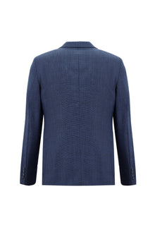 Mavi 7 Drop Slim Fit Dar Kesim Yünlü Kombinli Yelekli Tak?m Elbise-Abdullah Ki??l?