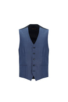 Mavi 7 Drop Slim Fit Dar Kesim Yünlü Kombinli Yelekli Tak?m Elbise-Abdullah Ki??l?