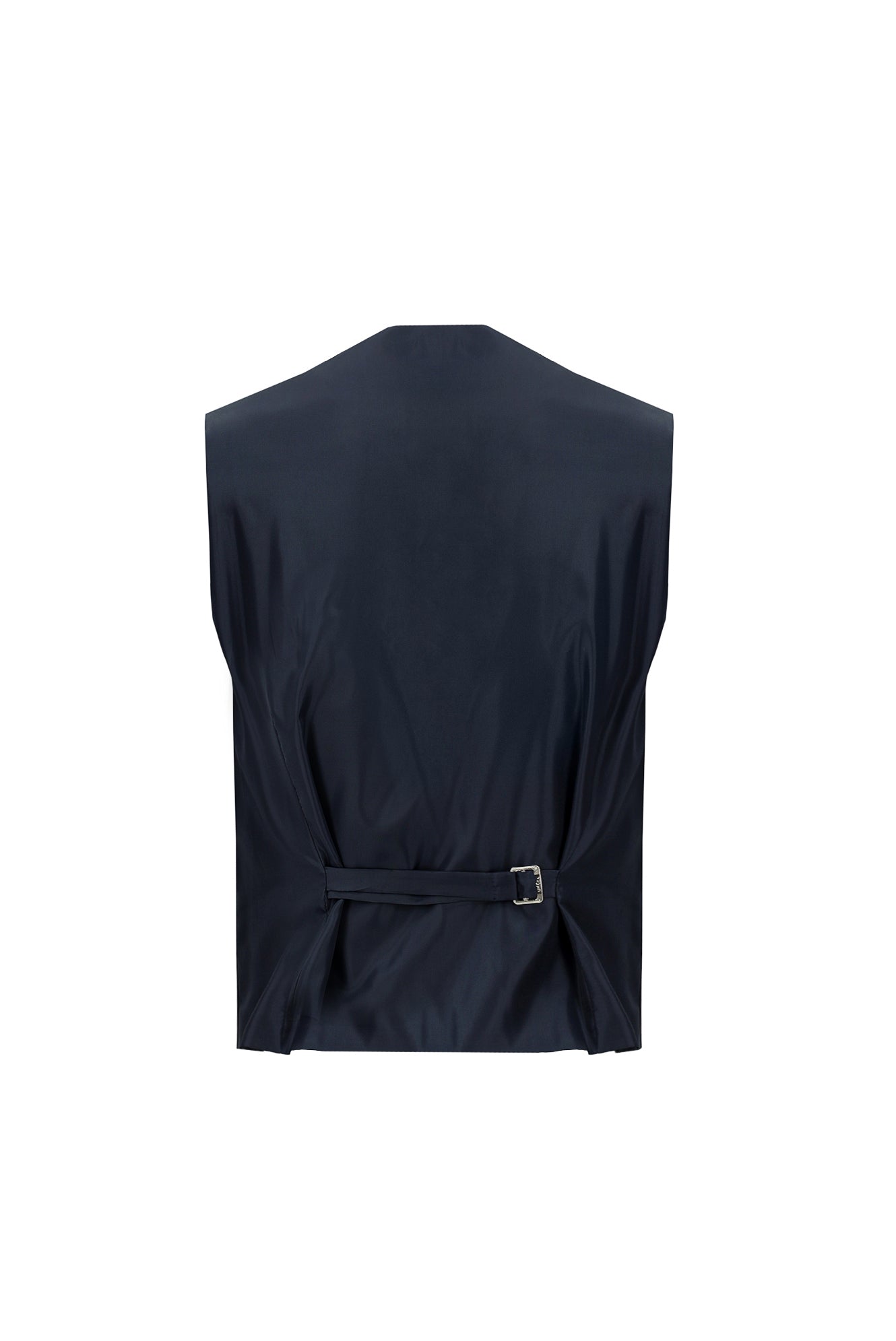 Mavi 7 Drop Slim Fit Dar Kesim Yünlü Kombinli Yelekli Tak?m Elbise-Abdullah Ki??l?