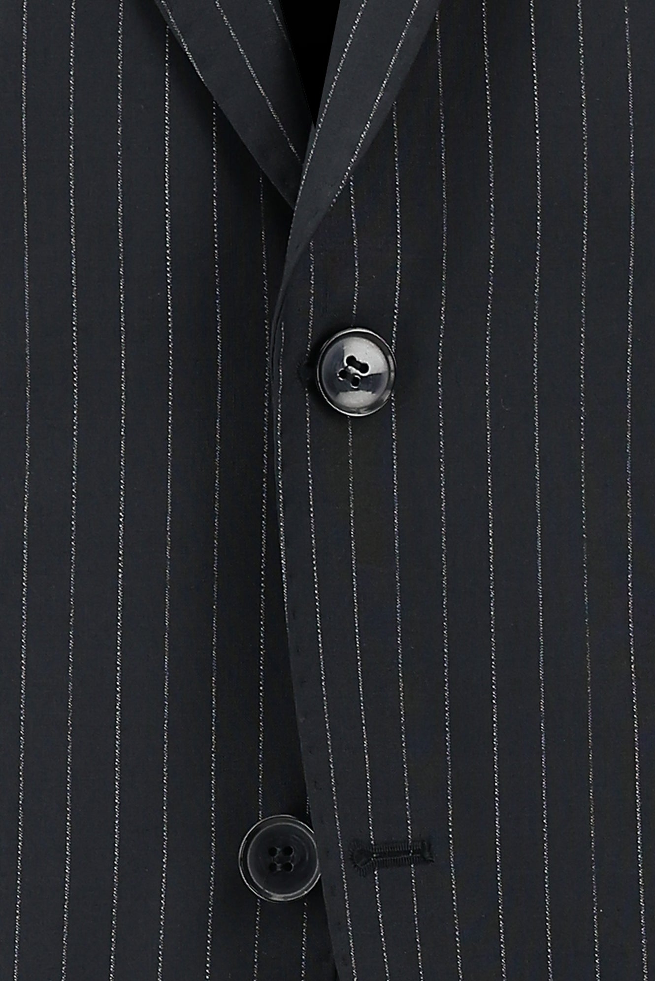 Siyah Yünlü Takım Elbise