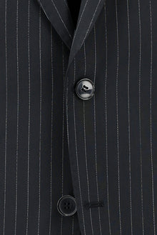 Siyah Yünlü Takım Elbise