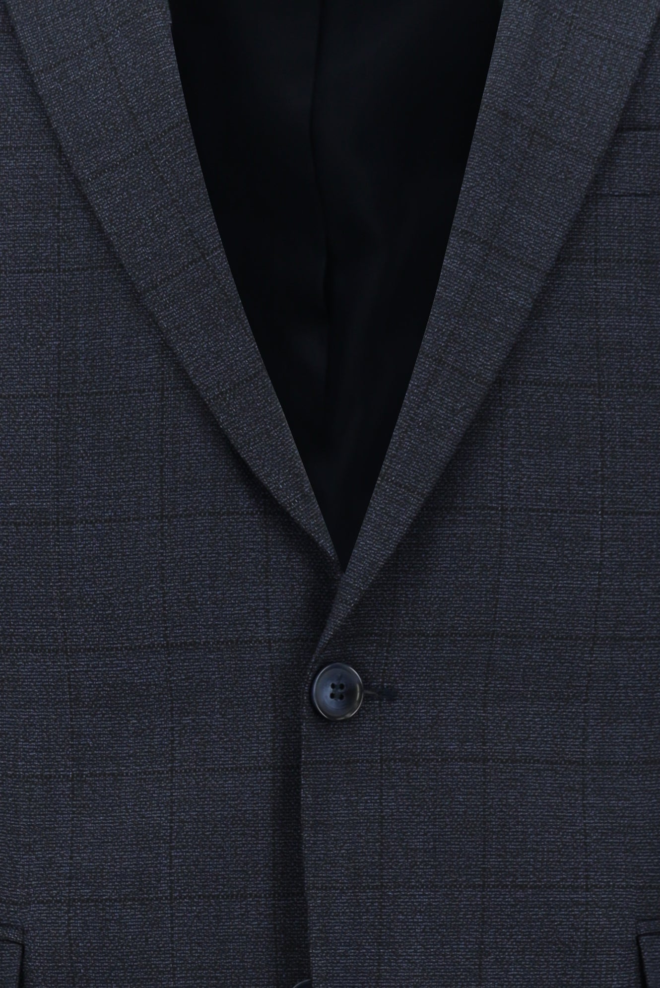 Orta Lacivert Slim Fit Dar Kesim Yünlü Kombinli Takım Elbise