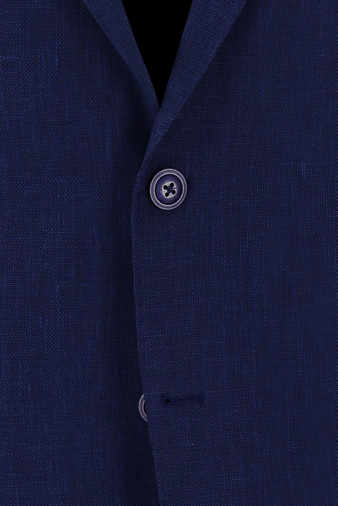 Orta Lacivert Klasik Ceket