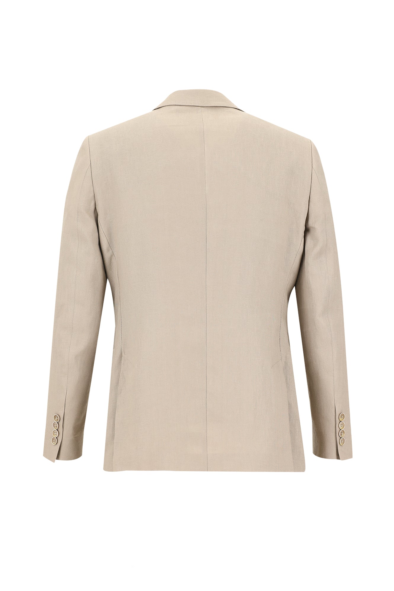 Orta Vizon 4 Drop Relaxed Fit Rahat Kesim Klasik Keten Ceket-Abdullah Ki??l?