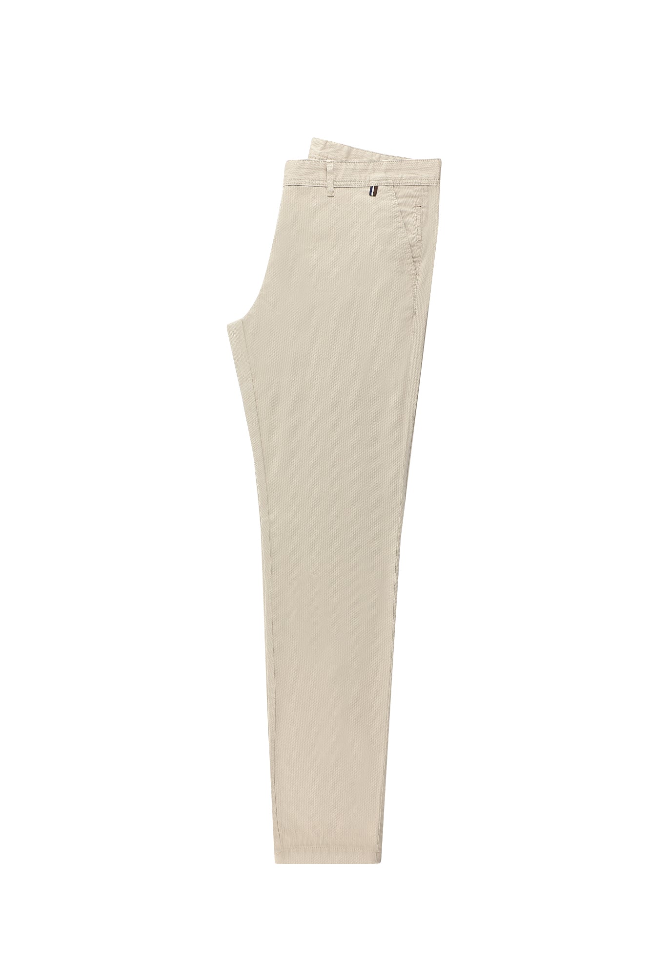 Açık Bej Regular Fit Likralı Kanvas / Chino Pantolon
