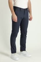 Orta Antrasit Slim Fit Dar Kesim Likralı Kanvas / Chino Pantolon