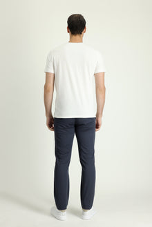 Orta Antrasit Slim Fit Dar Kesim Likralı Kanvas / Chino Pantolon