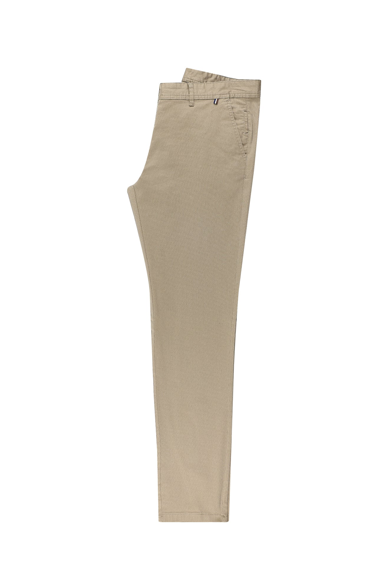 Orta Vizon Regular Fit Likralı Kanvas / Chino Pantolon