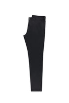 Siyah Regular Fit Likralı Kanvas / Chino Pantolon