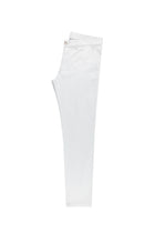 Aç?k Gri Slim Fit Dar Kesim Likral? Kanvas / Chino Pantolon-Abdullah Ki??l?