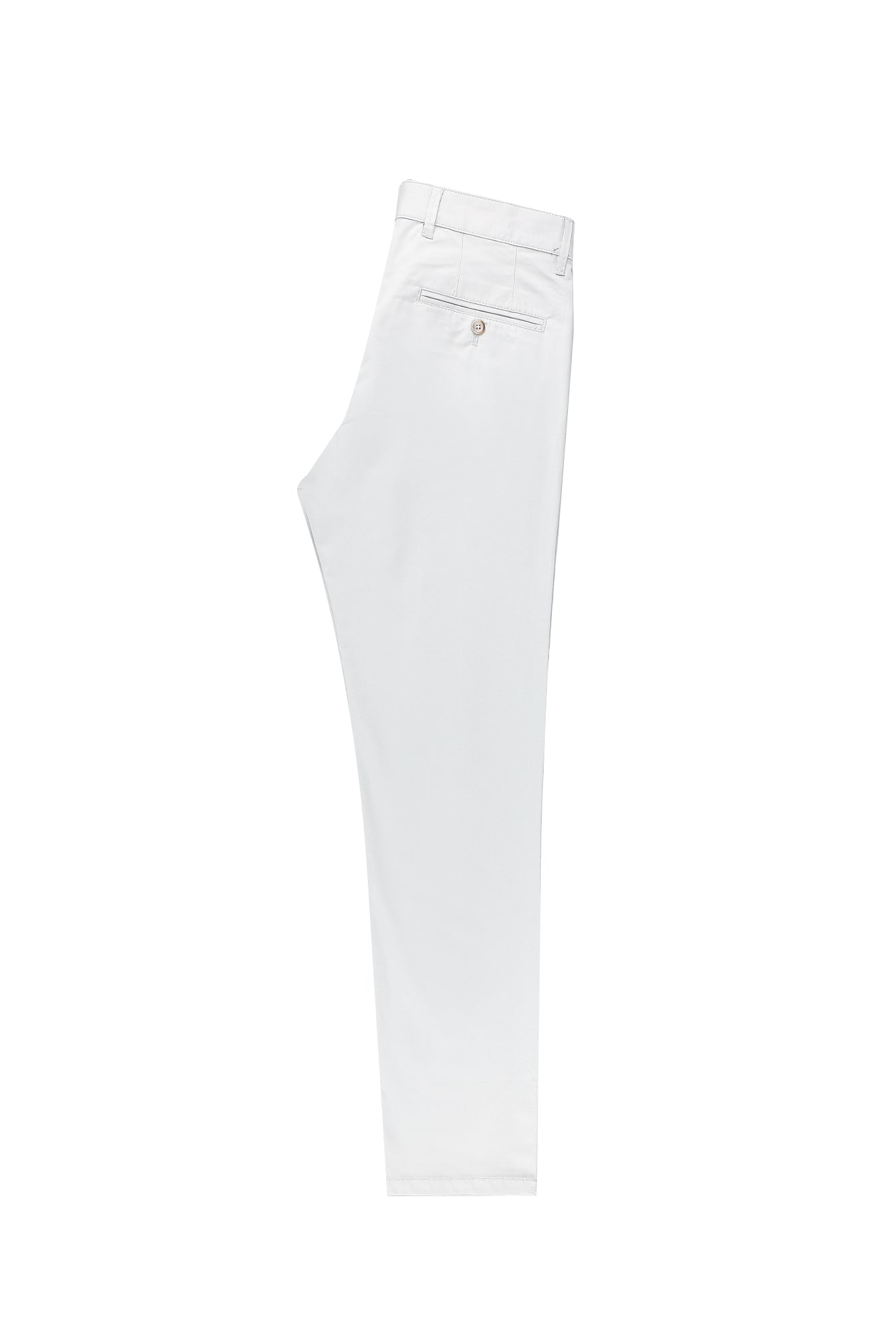 Açık Gri Regular Fit Likralı Kanvas / Chino Pantolon